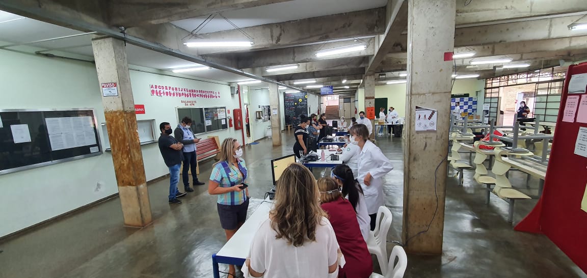 Vacinação dos docentes contra a COVID 19