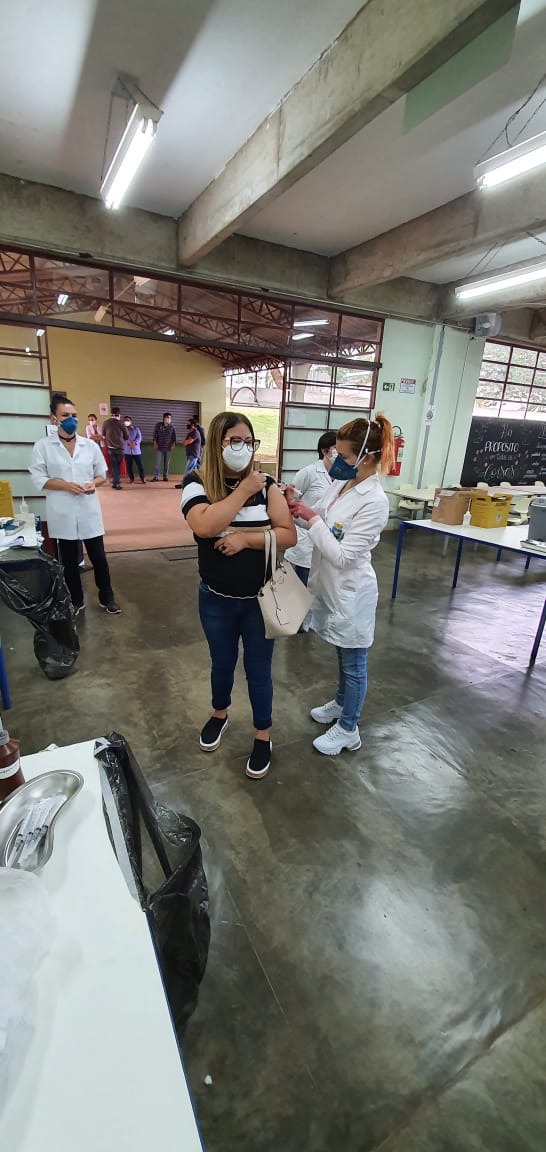 Vacinação dos docentes contra a COVID 19