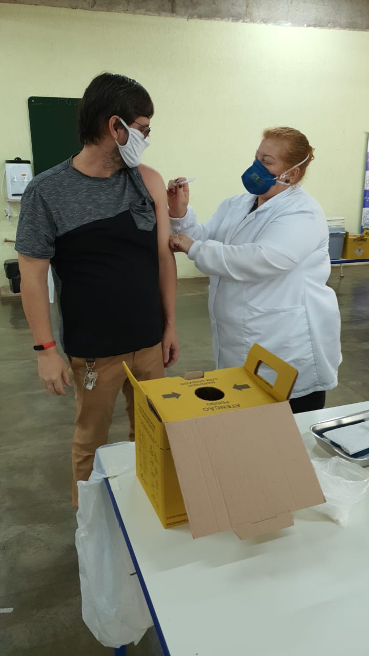 Vacinação dos docentes contra a COVID 19