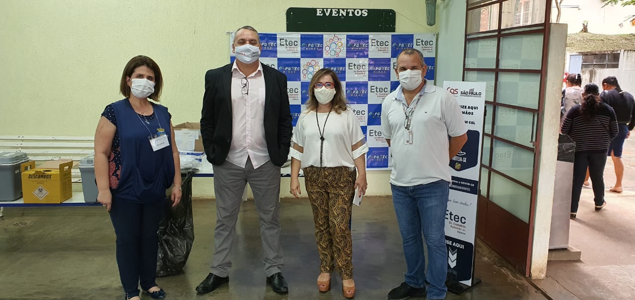 Vacinação dos docentes contra a COVID 19