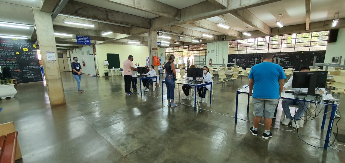 Vacinação dos docentes contra a COVID 19
