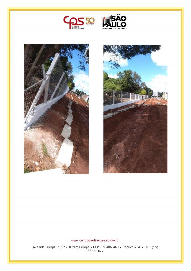 Reforma do muro da escola