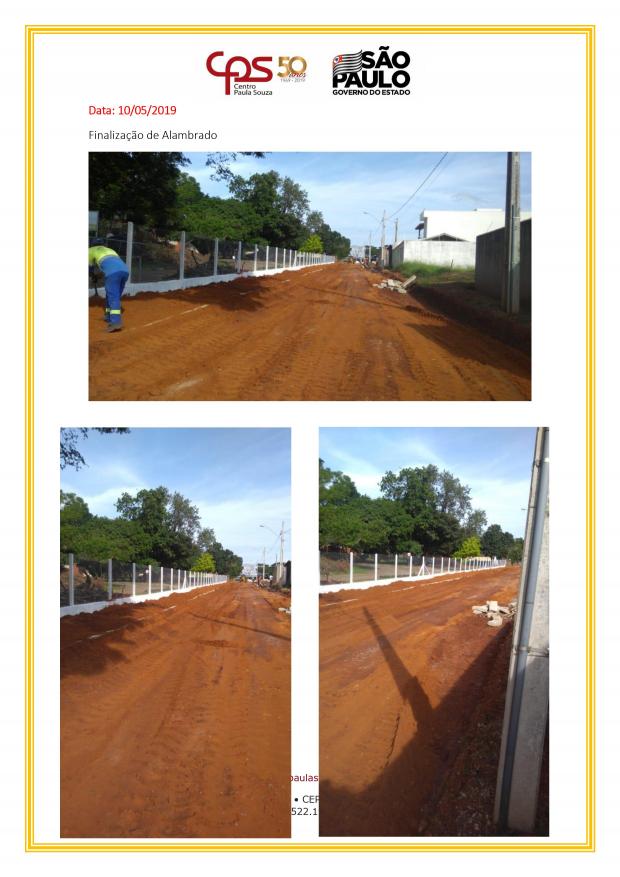 Reforma do muro da escola