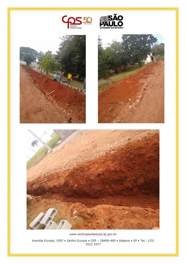 Reforma do muro da escola