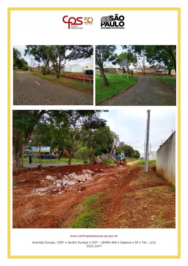 Reforma do muro da escola