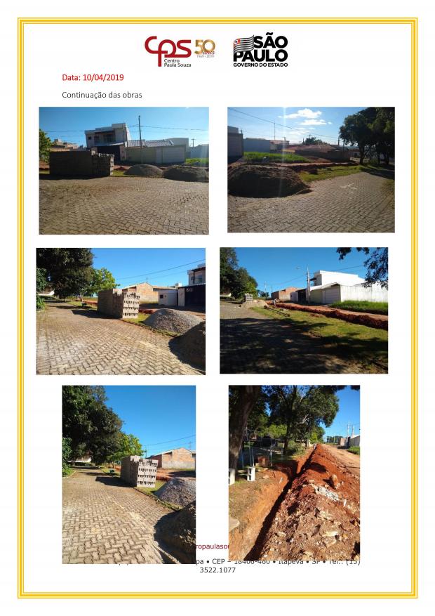 Reforma do muro da escola