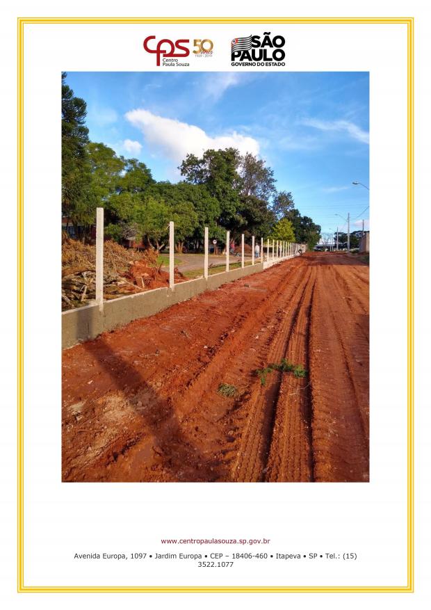 Reforma do muro da escola