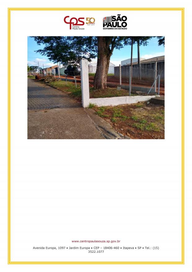 Reforma do muro da escola