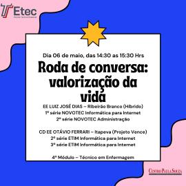 Semana Paulo Freire e SIPAT 2021 - artes com datas e temas