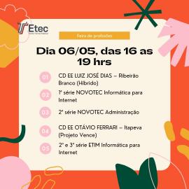 Semana Paulo Freire e SIPAT 2021 - artes com datas e temas