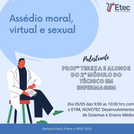 Semana Paulo Freire e SIPAT 2021 - artes com datas e temas