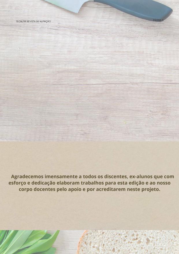 Revista do Curso Técnico em Nutrição - Junho de 2021