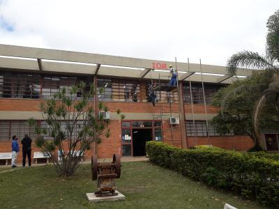 Revitalização da fachada da ETEC