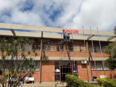 Revitalização da fachada da ETEC