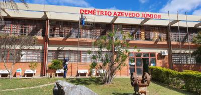 Revitalização da fachada da ETEC