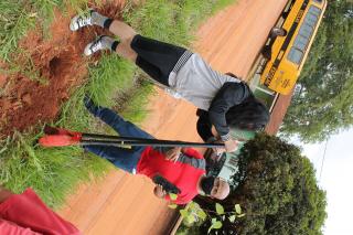 Professor Cadu e alunos participam da 22ª Romaria da Terra e das Águas do Estado de São Paulo
