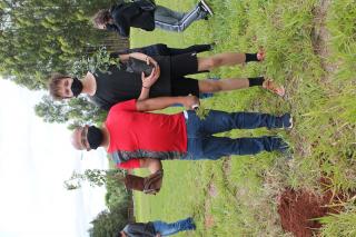 Professor Cadu e alunos participam da 22ª Romaria da Terra e das Águas do Estado de São Paulo