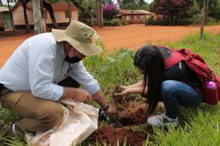 Professor Cadu e alunos participam da 22ª Romaria da Terra e das Águas do Estado de São Paulo