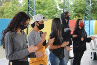 Professor Cadu e alunos participam da 22ª Romaria da Terra e das Águas do Estado de São Paulo