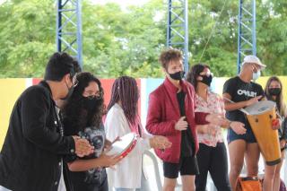 Professor Cadu e alunos participam da 22ª Romaria da Terra e das Águas do Estado de São Paulo