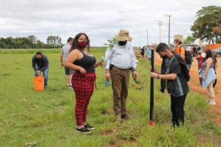 Professor Cadu e alunos participam da 22ª Romaria da Terra e das Águas do Estado de São Paulo