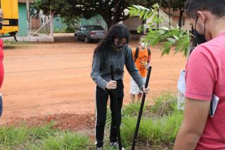 Professor Cadu e alunos participam da 22ª Romaria da Terra e das Águas do Estado de São Paulo