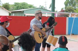 Professor Cadu e alunos participam da 22ª Romaria da Terra e das Águas do Estado de São Paulo