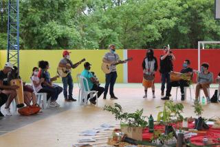 Professor Cadu e alunos participam da 22ª Romaria da Terra e das Águas do Estado de São Paulo