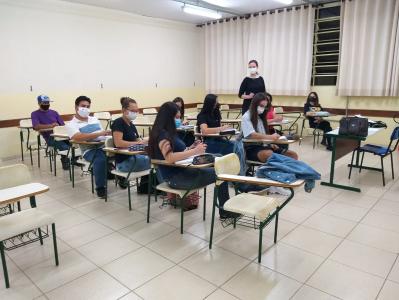 Retomada das atividades presenciais com 100% dos alunos - fim da querentena