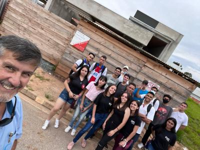 Atividades das turmas de Nutrição e  Edificações nesta semana