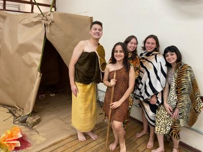 Atividades das turmas de Nutrição e  Edificações nesta semana