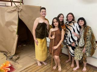 Atividades das turmas de Nutrição e  Edificações nesta semana