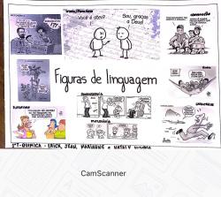 Trabalhos sobre figuras de linguagem da professora Gi