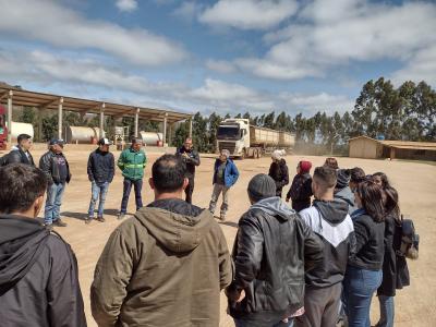 Alunos visitaram a Mineração Fronteira