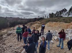Alunos visitaram a Mineração Fronteira