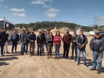 Alunos visitaram a Mineração Fronteira