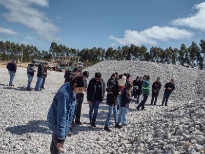 Alunos visitaram a Mineração Fronteira