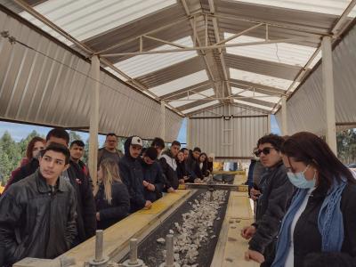 Alunos visitaram a Mineração Fronteira