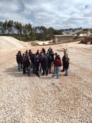 Alunos visitaram a Mineração Fronteira