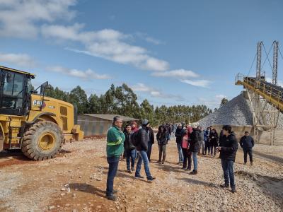 Alunos visitaram a Mineração Fronteira