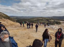 Alunos visitaram a Mineração Fronteira