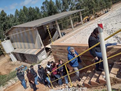 Alunos visitaram a Mineração Fronteira