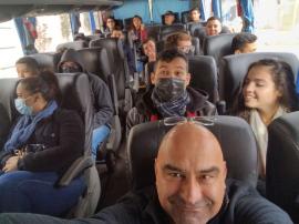 Alunos visitaram a Mineração Fronteira