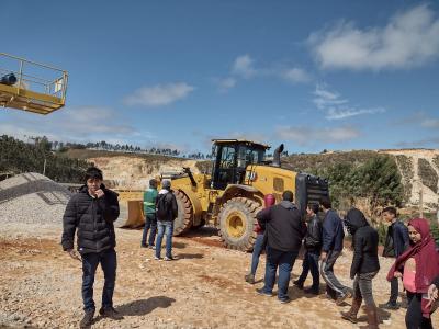 Alunos visitaram a Mineração Fronteira