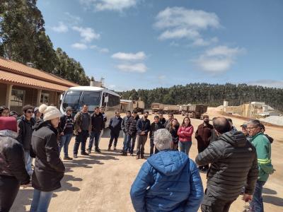 Alunos visitaram a Mineração Fronteira