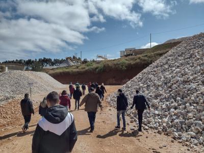 Alunos visitaram a Mineração Fronteira