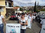 Participação da Etec Itapeva no desfile de aniversário de Itapeva