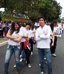 Participação da Etec Itapeva no desfile de aniversário de Itapeva