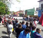 Participação da Etec Itapeva no desfile de aniversário de Itapeva