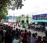 Participação da Etec Itapeva no desfile de aniversário de Itapeva